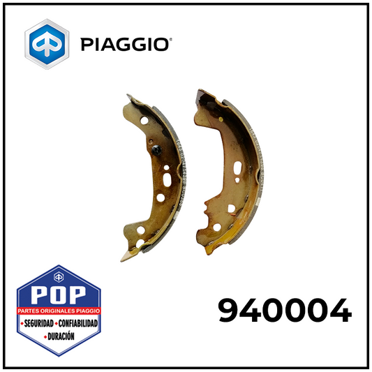 JUEGO DE ZAPATAS DE FRENO DELANTERAS - 940004