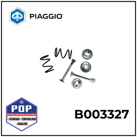 B003327 KIT DE SUJECION DE BALATAS TRASERAS