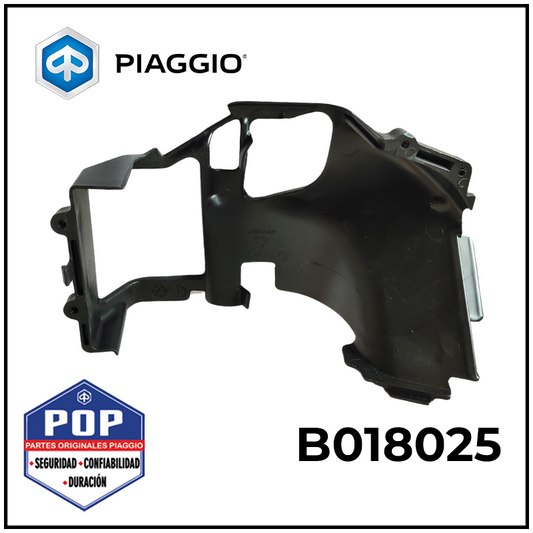 B018025 CUBIERTA MOTOR LADO ESCAPE