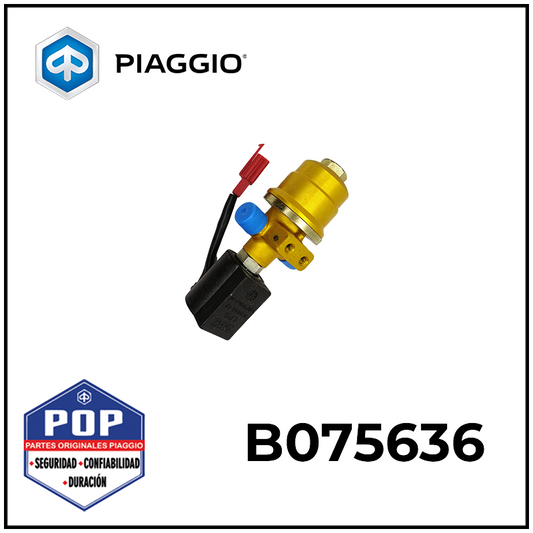 B075636 VALVULA SOLENOIDE DE FILTRO CITY GLP 2016-24,CITY XTRA,DX395