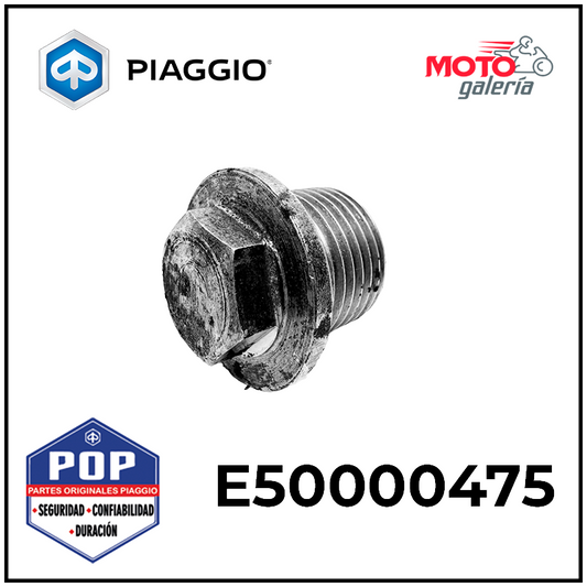 E50000475 TAPON VALVULA ALIVIO PRESION ACEITE (XTRA,AUTO+)