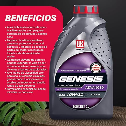 LUKOIL GENESIS ADVANCED SAE 10W-30 1L - ACLUKOILR0471