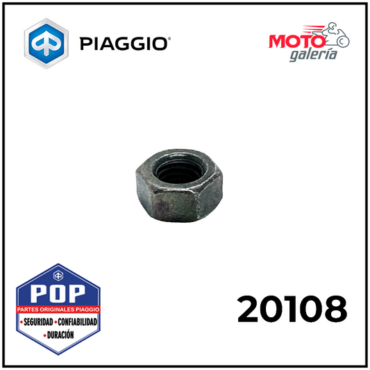 20108 TUERCA HEXAGONAL DE TAPA DE CAJA DE ENGRANES M8 PICKUP2018
