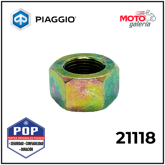 21118 TUERCA HEXAGONAL M18 X 1.5 PARA BRAZO DE SUSPENSION