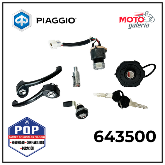 643500 SWITCH, CERRADURAS Y LLAVES KIT APE XTRA