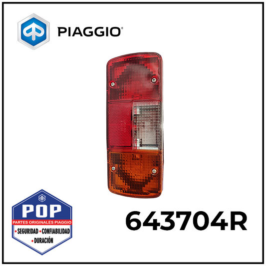 643705R CONJUNTO DE CALAVERA TRASERA DERECHA
