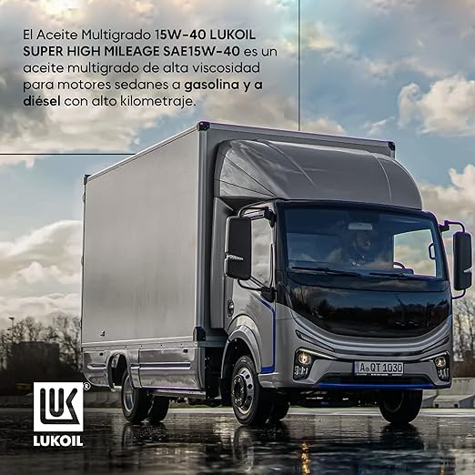 LUKOIL SUPER HIGH MILEAGE SAE 15W-40 DIESEL/GASOLINA - ACLUKOILR0501
