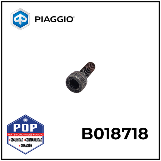 B018718 TORNILLO HEX DE CORONA DE TIEMPO M5X14