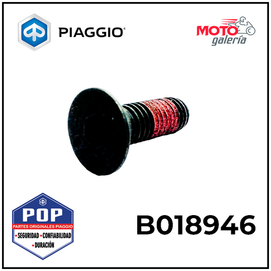 B018946 TORNILLO ALLEN DE CONTRAPESO M6X18