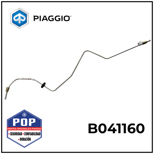 B041160 TUBO FRENO TRASERO DERECHO