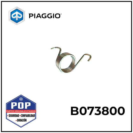 B073800 RESORTE DE RETORNO DE PEDAL DE FRENOS