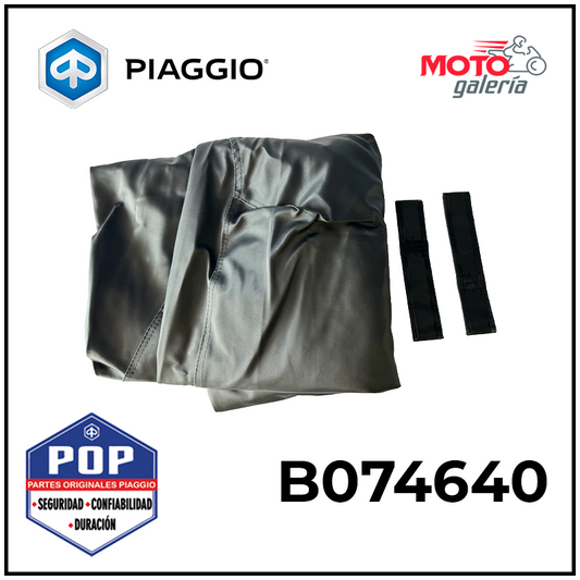 B074640 LONA NEGRA 2016-2018 PIAGGIO