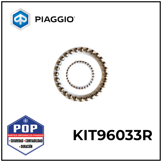KIT96033R KIT DE RODAMIENTOS MODIFICADO PARA 3WH (BLANCO)